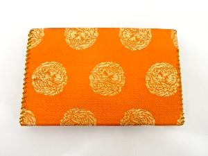 鳳凰模様織り出し　帛紗ばさみ